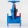 Industrieller Regelschieber aus Sphäroguss/WC/Edelstahl mit elastischem Sitz